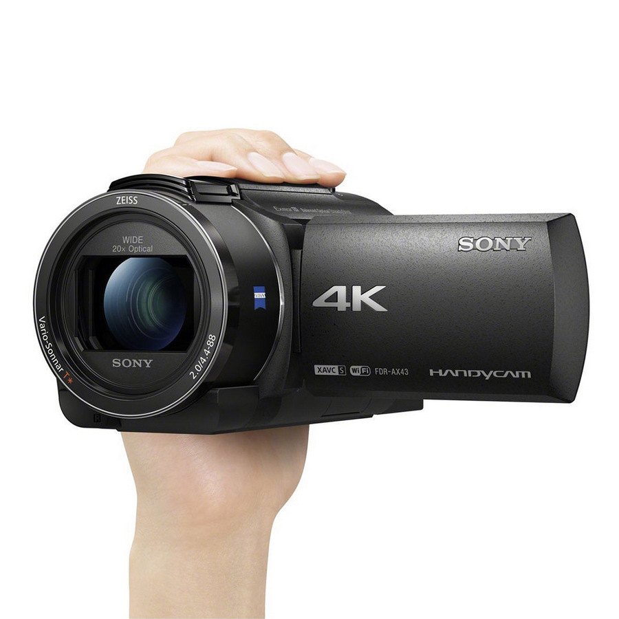 Handycam 4K SONY AX43A - utama